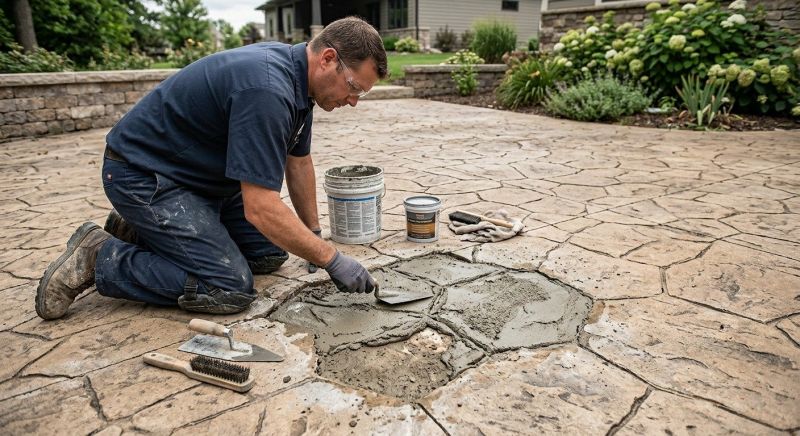 Decorative Concrete Repair in West Palm Beach, FL