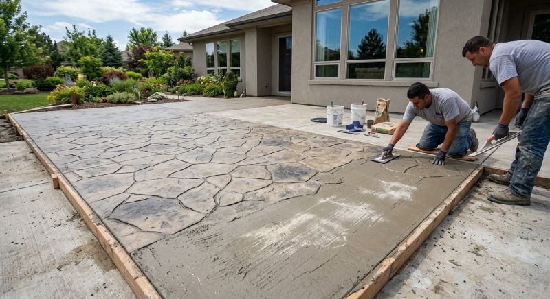 Driveway Overlay Installation in Frisco, TX