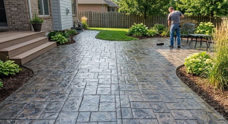 Patio Stamping in Fort Worth, TX